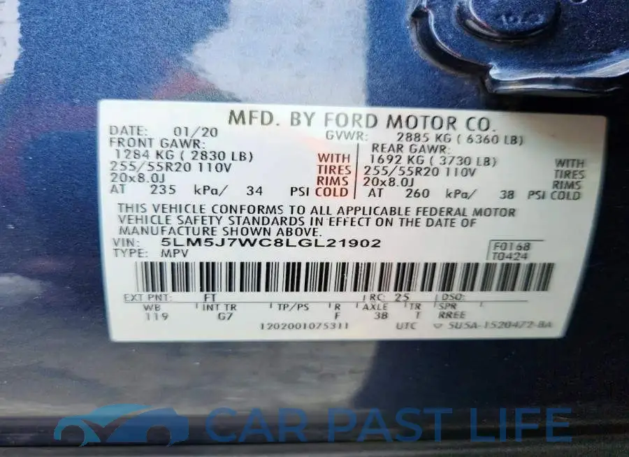 5LM5J7WC8LGL21902# 13