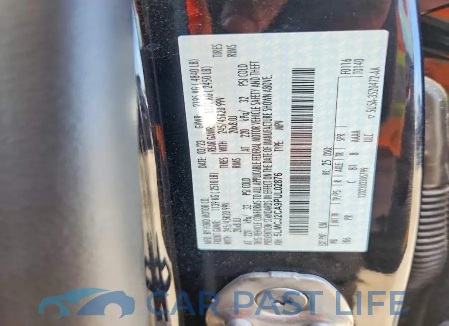 5LMCJ2CA9PUL02876# 13