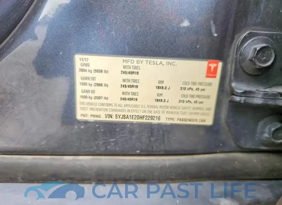 5YJSA1E20HF229216# 12