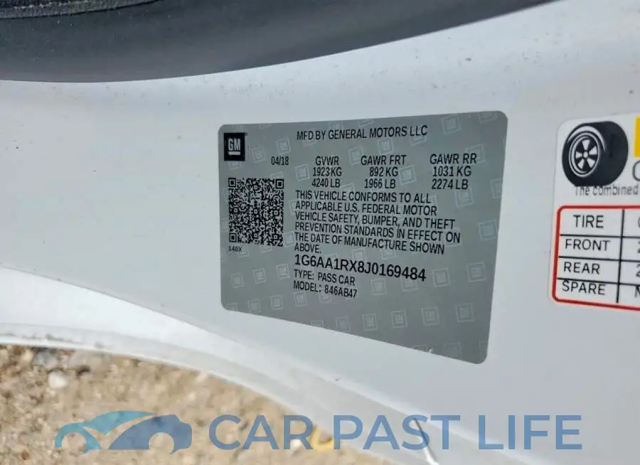 1G6AA1RX8J0169484# 12