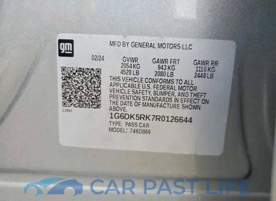 1G6DK5RK7R0126644# 12