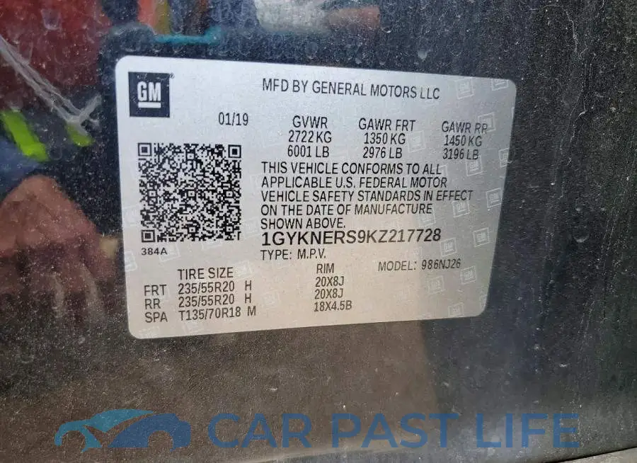 1GYKNERS9KZ217728# 13