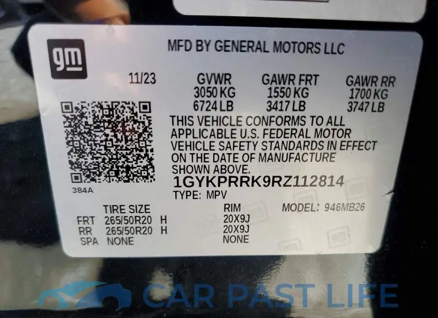 1GYKPRRK9RZ112814# 13
