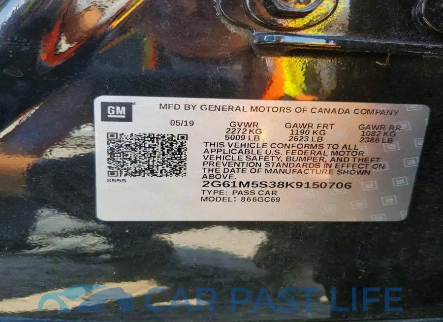 2G61M5S38K9150706# 12