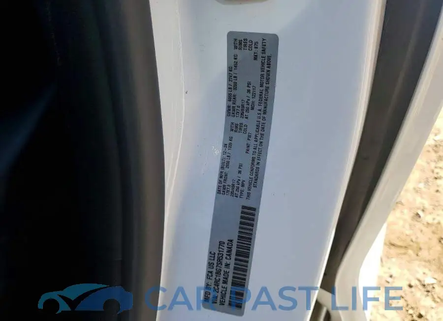 2C4RC1BG7SR531770# 13