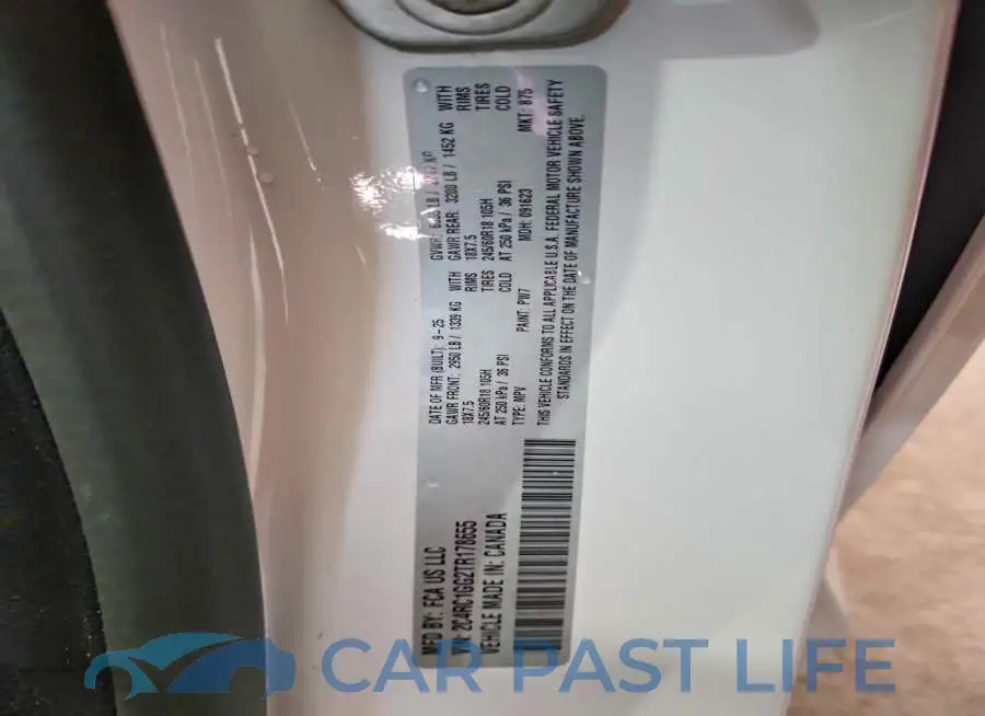 2C4RC1GG2TR178655# 13