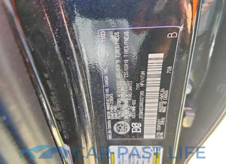2T2GKCEZ0RC027389# 13