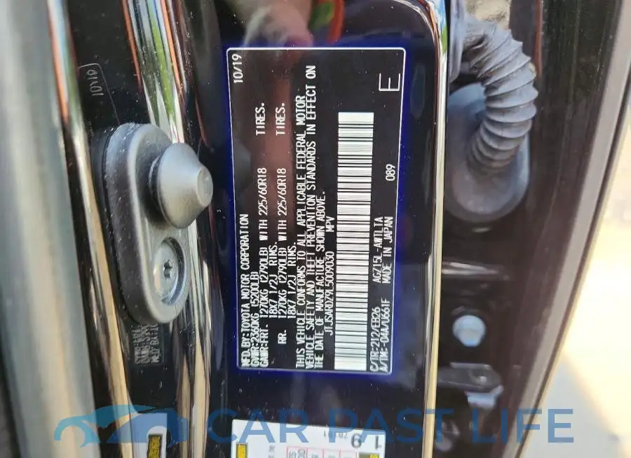 JTJSARDZ9L5009030# 13