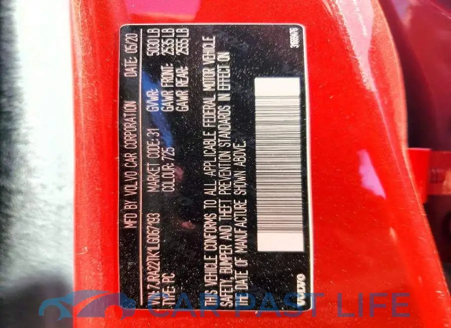 7JR22TK1LG067193# 12