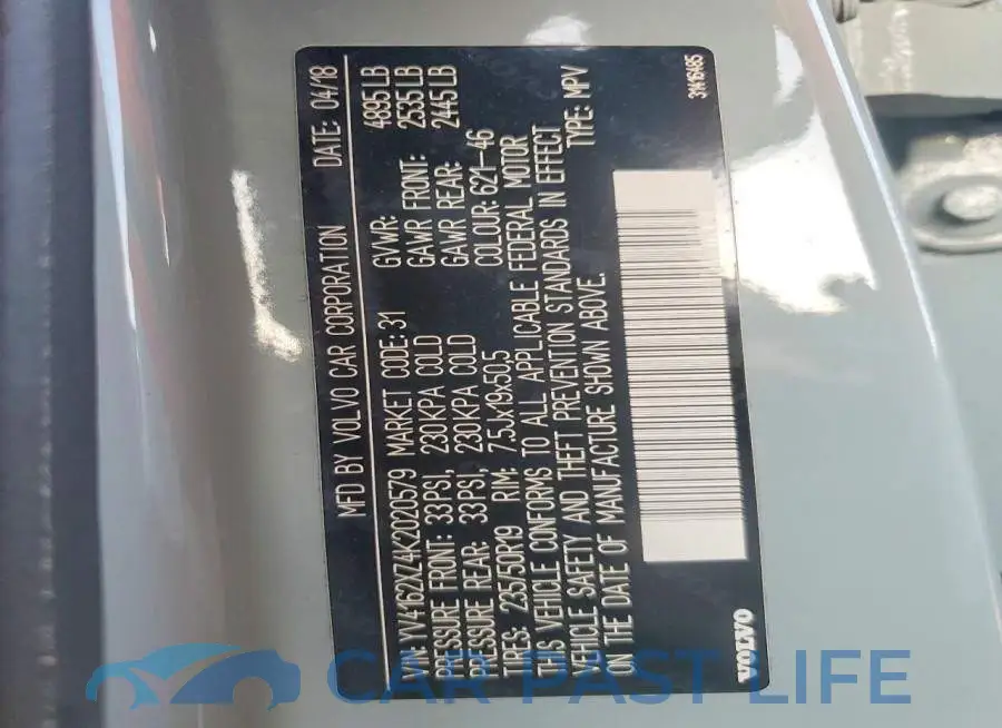 YV4162XZ4K2020579# 13