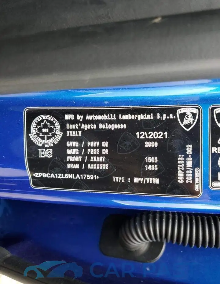 ZPBCA1ZL6NLA17591# 13