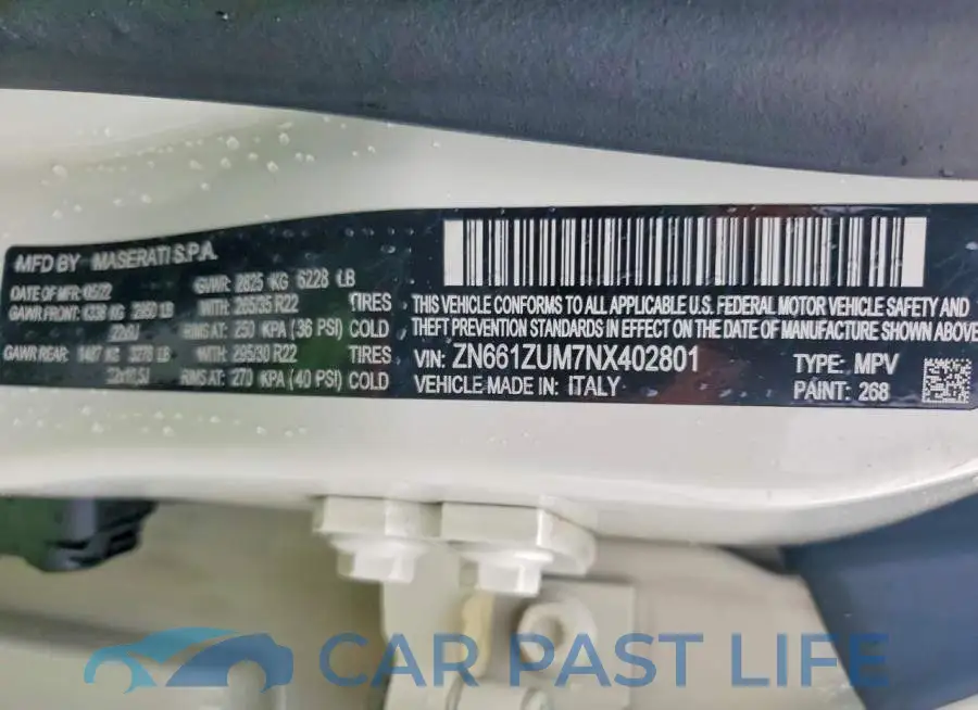 ZN661ZUM7NX402801# 13