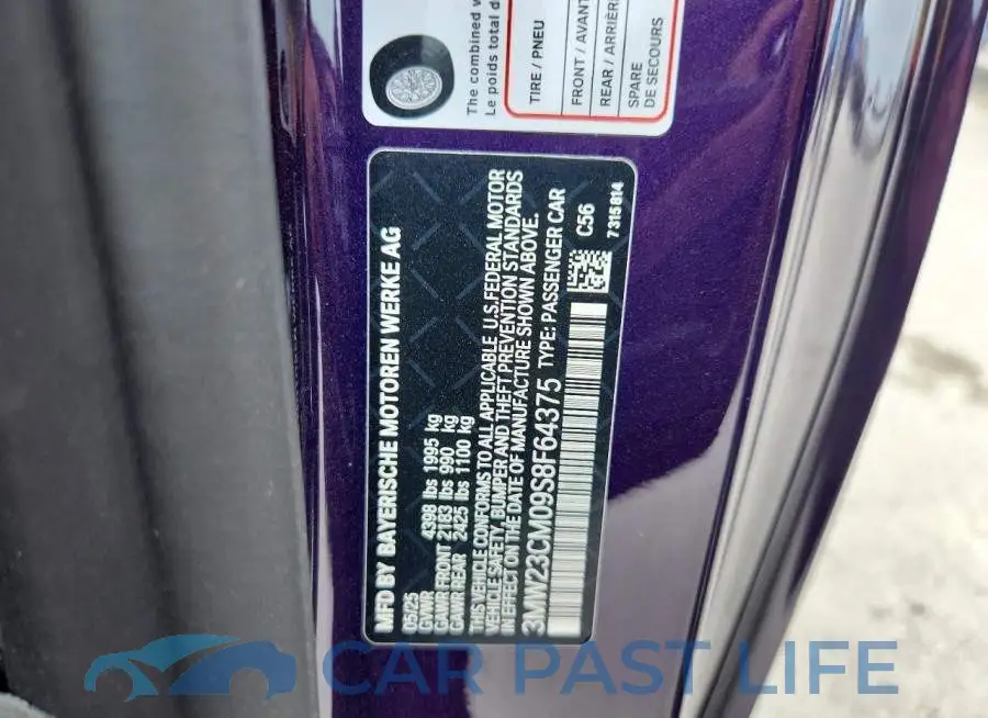 3MW23CM09S8F64375# 12