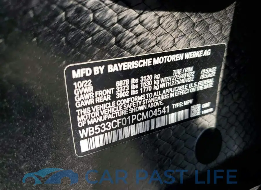 WB533CF01PCM04541# 13