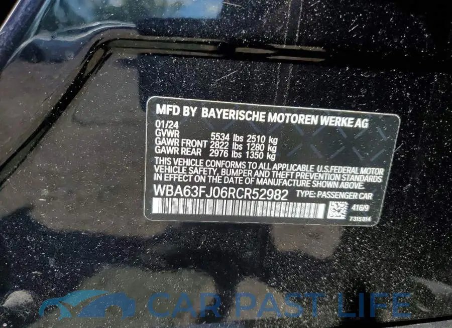 WBA63FJ06RCR52982# 13