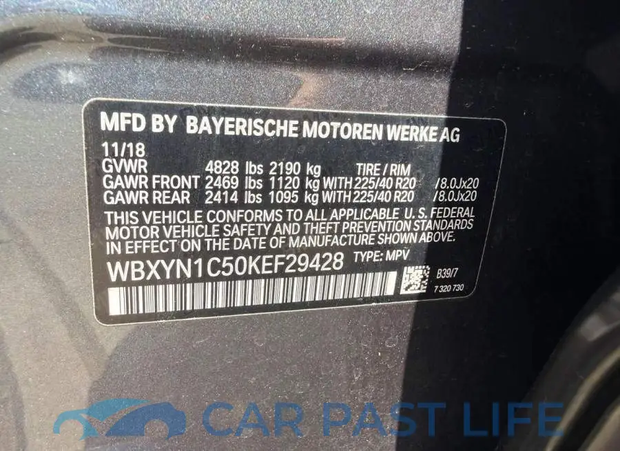 WBXYN1C50KEF29428# 11