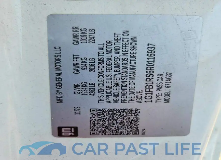 1G1FB1RS6R0116937# 13
