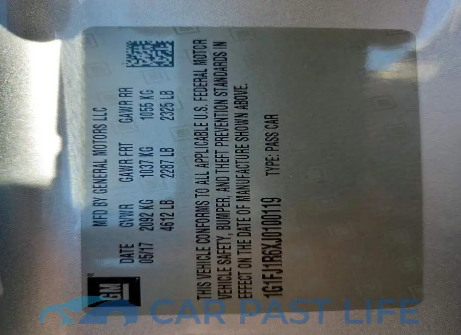 1G1FJ1R6XJ0100119# 12