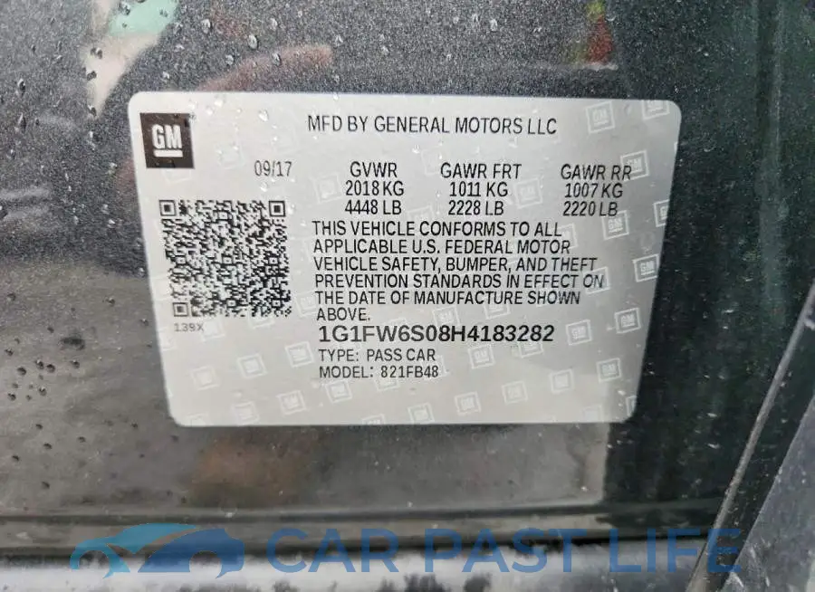 1G1FW6S08H4183282# 13
