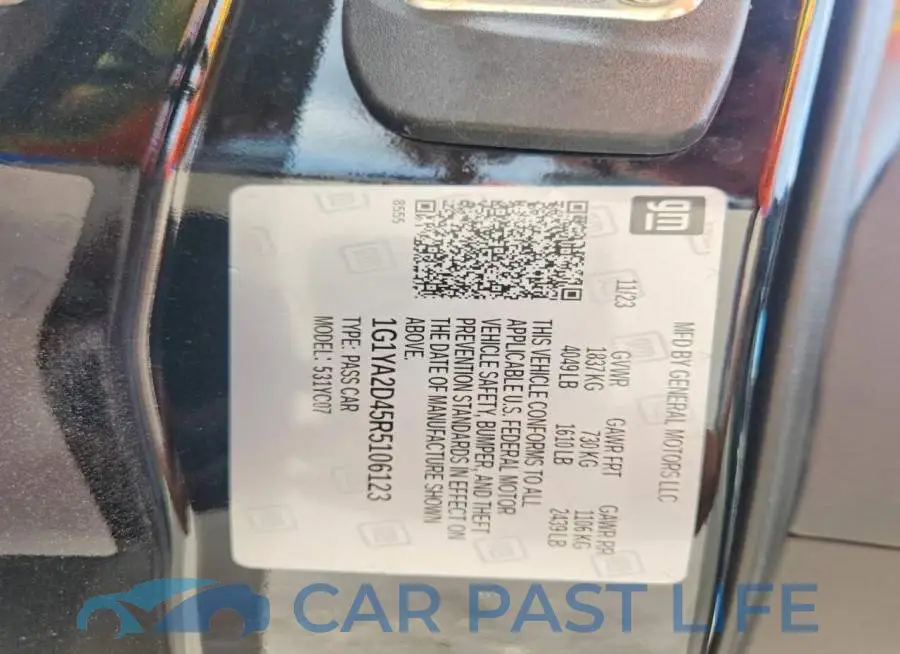 1G1YA2D45R5106123# 12