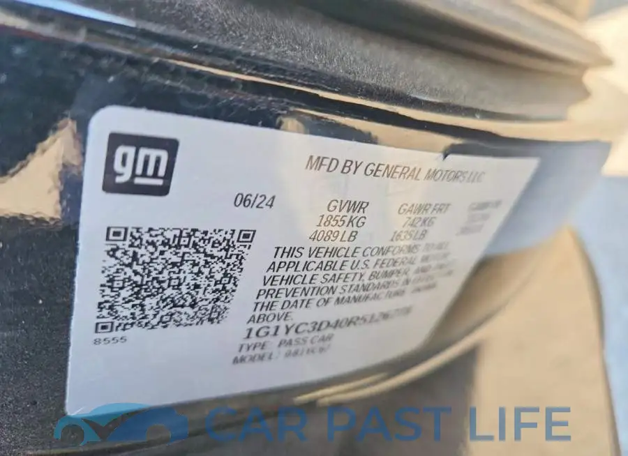 1G1YC3D40R5126778# 12