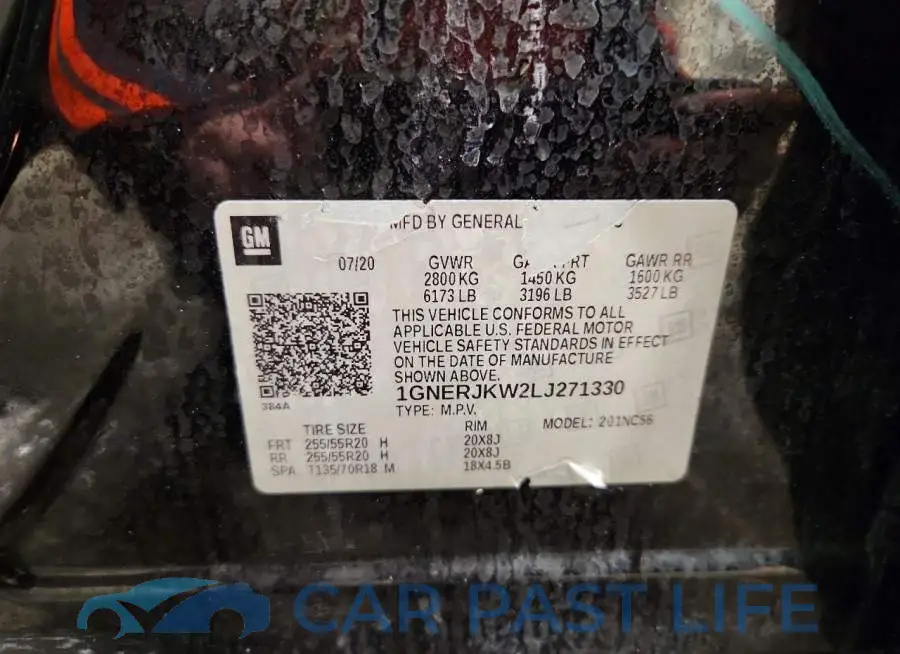 1GNERJKW2LJ271330# 13