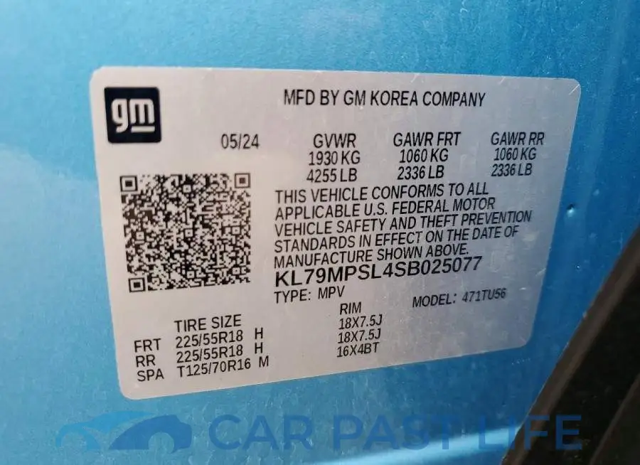 KL79MPSL4SB025077# 13