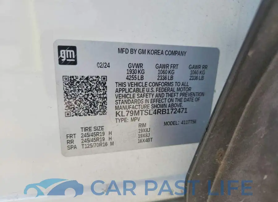 KL79MTSL4RB172471# 12