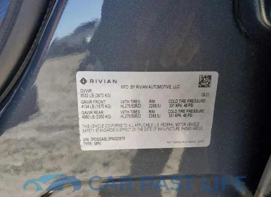 7PDSGABL3PN020878# 12