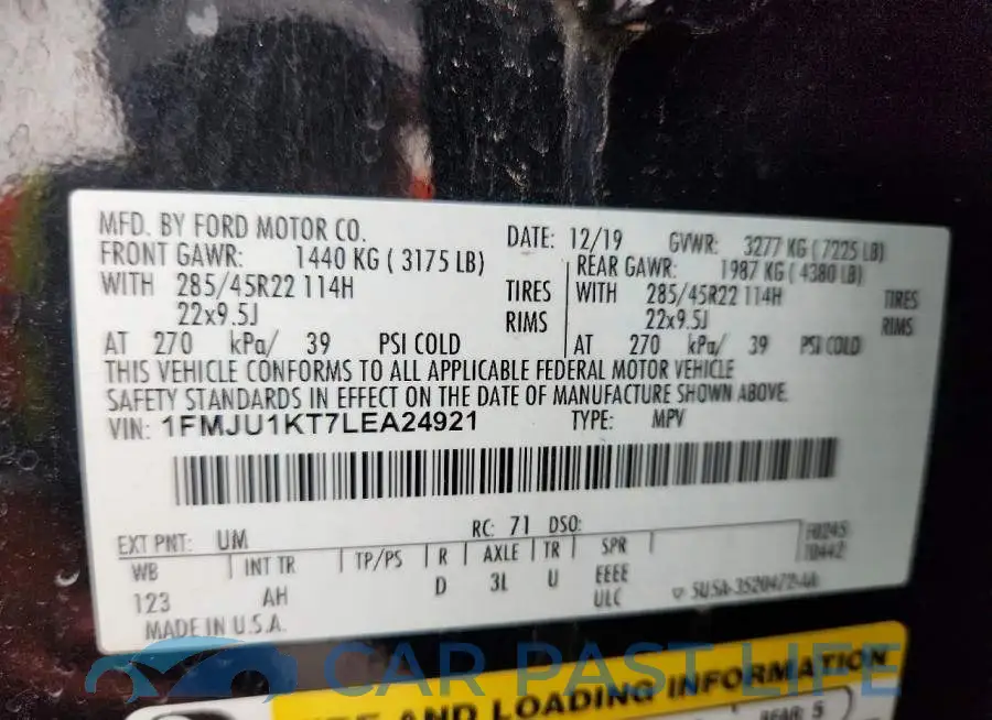 1FMJU1KT7LEA24921# 13