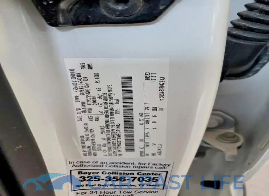 1FT7W2BT9MEC81403# 12