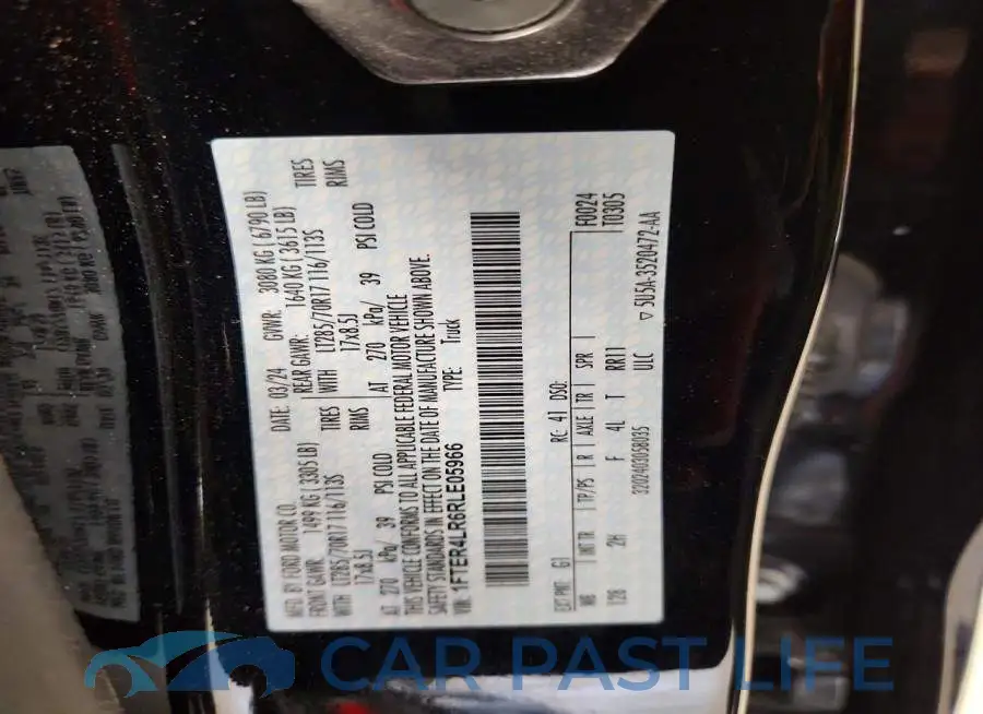 1FTER4LR6RLE05966# 12