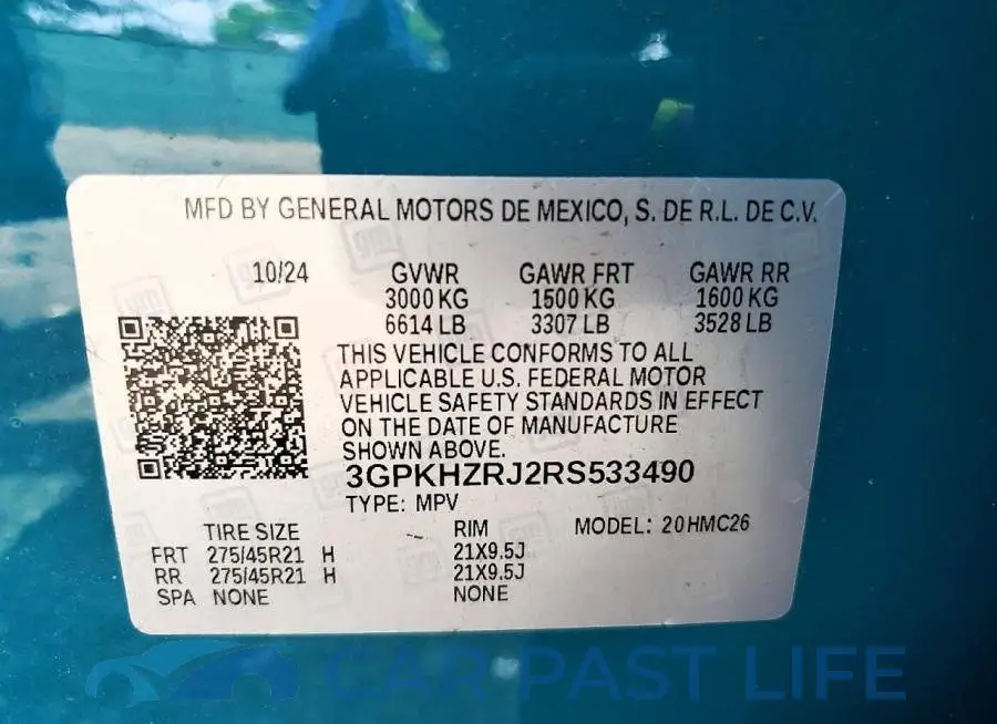 3GPKHZRJ2RS533490# 13