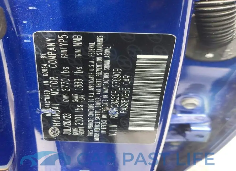 KMHRC8A30PU276909# 14