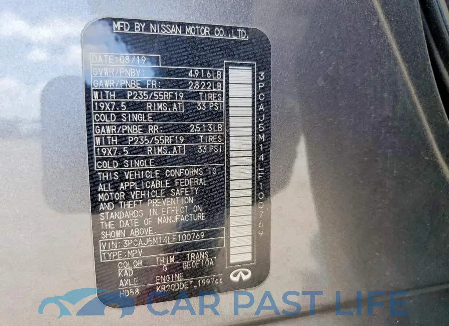 3PCAJ5M14LF100769# 12