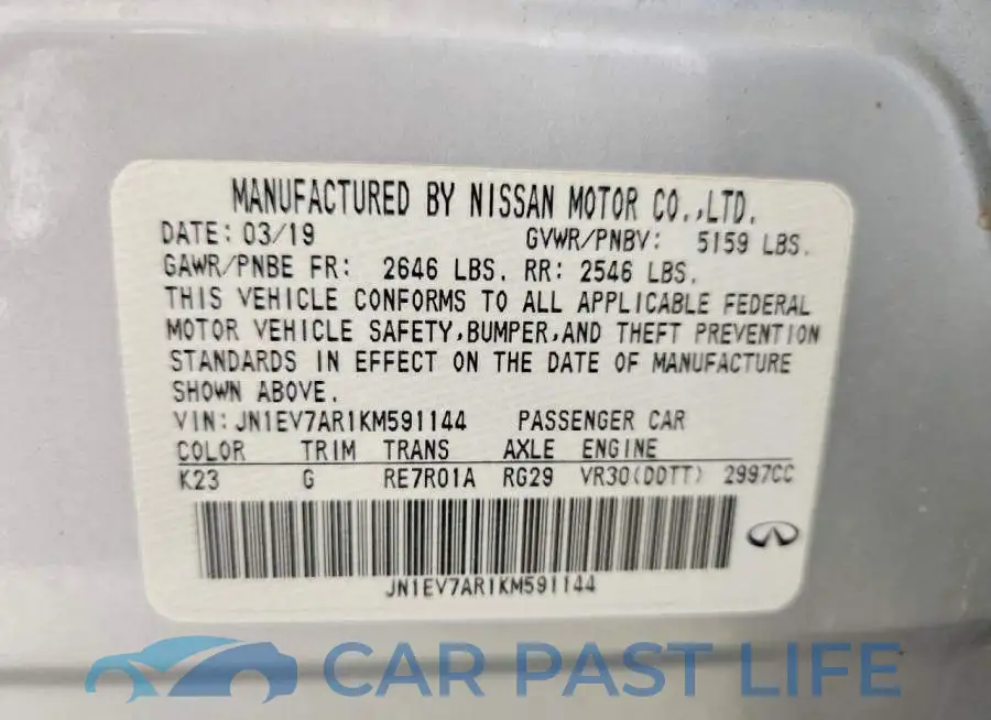JN1EV7AR1KM591144# 13