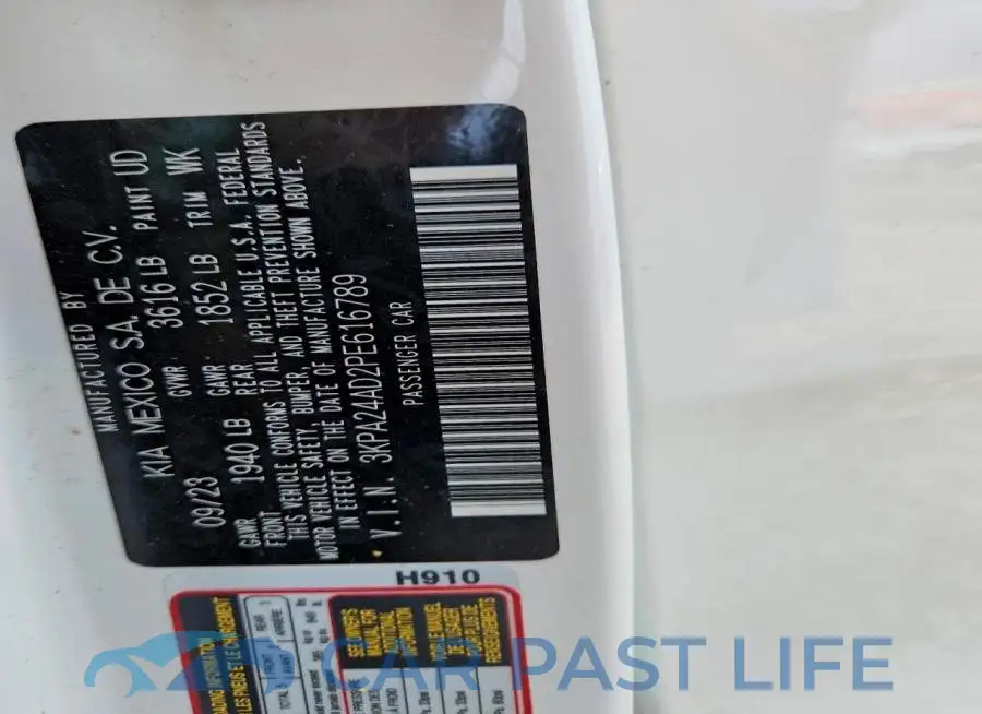 3KPA24AD2PE616789# 12