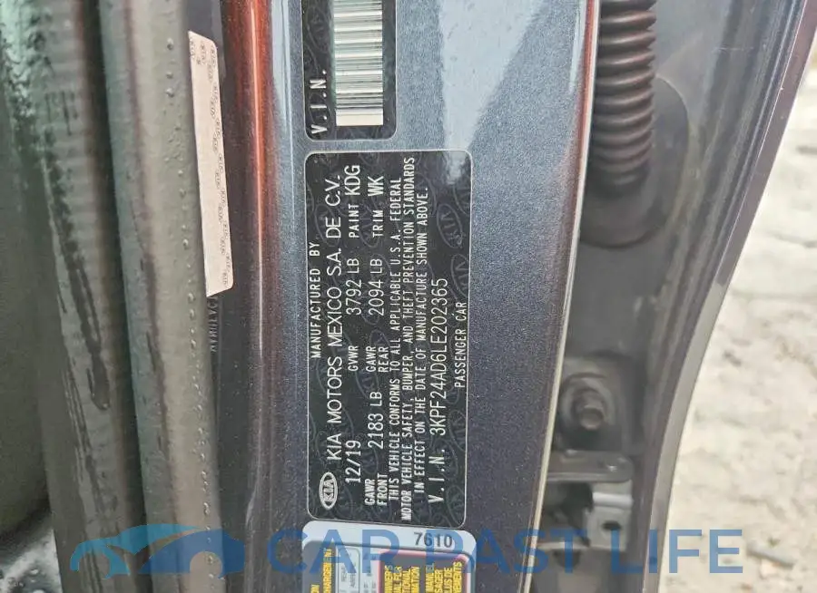 3KPF24AD6LE202365# 12