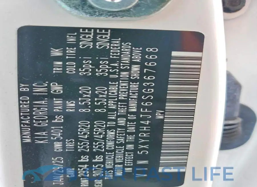 5XYRH4JF6SG367668# 13