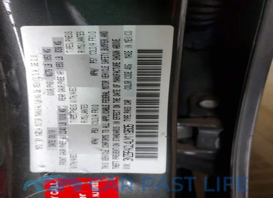 3MZBPACL4LM119605# 12