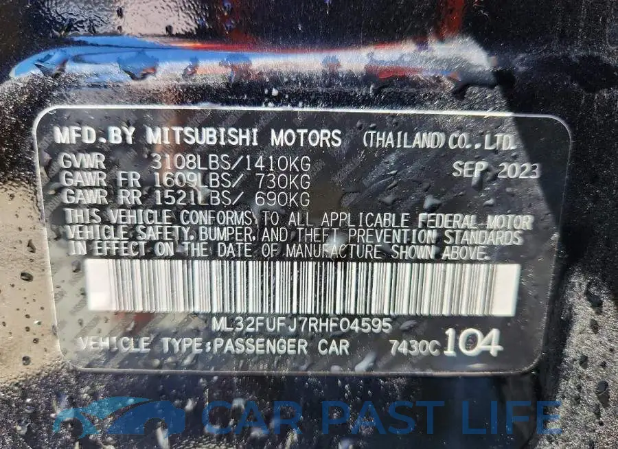 ML32FUFJ7RHF04595# 12
