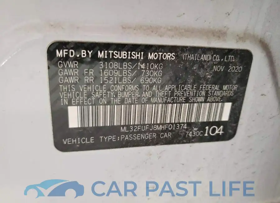 ML32FUFJ8MHF01374# 12