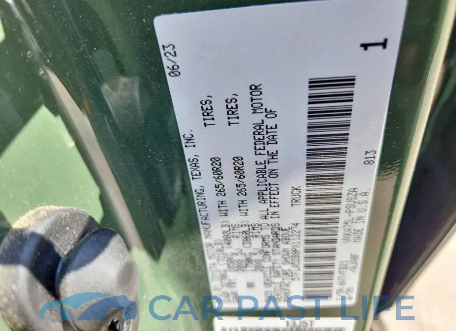 5TFLA5DB8PX112274# 12