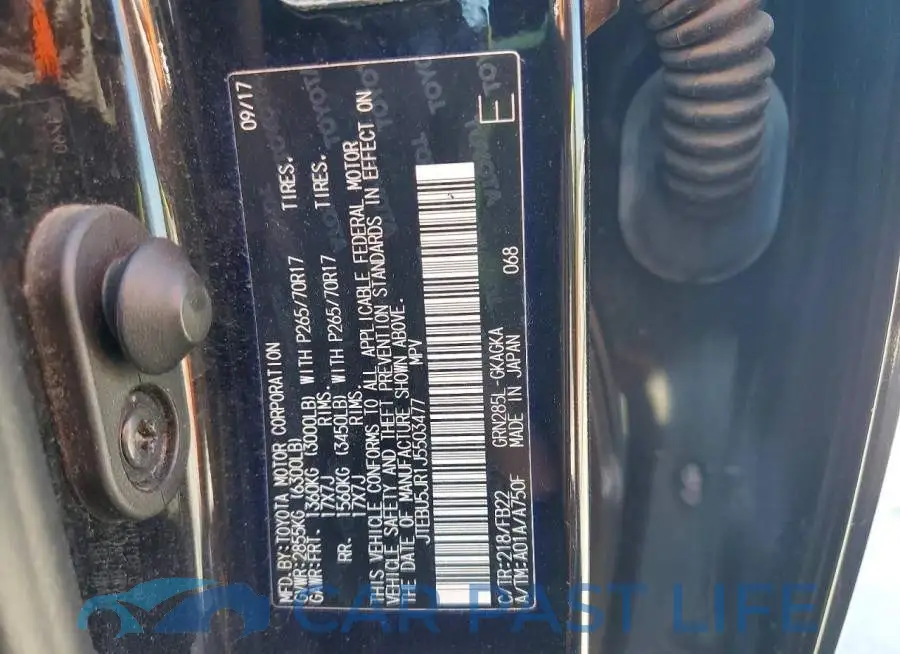 JTEBU5JR1J5503477# 14
