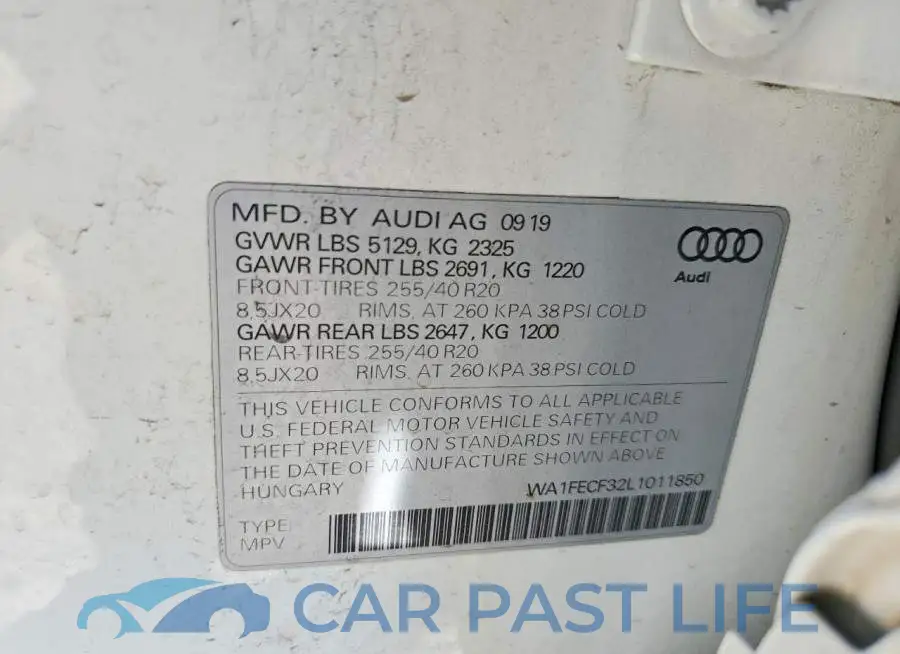 WA1FECF32L1011850# 13