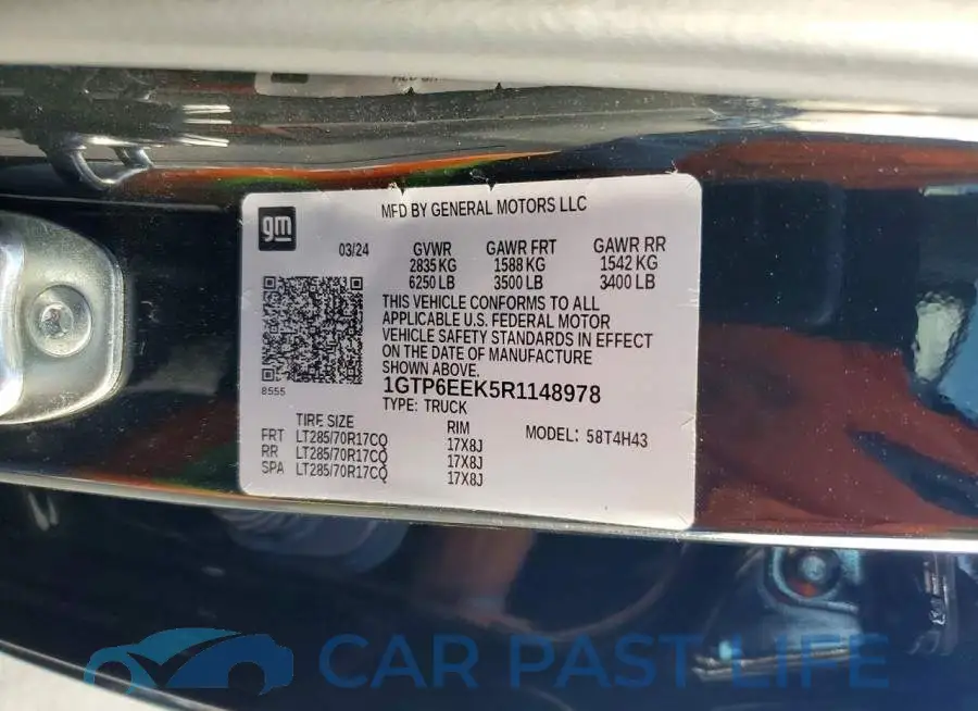 1GTP6EEK5R1148978# 12