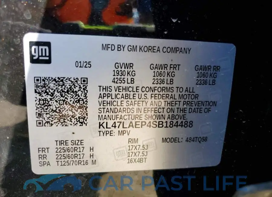 KL47LAEP4SB184488# 13
