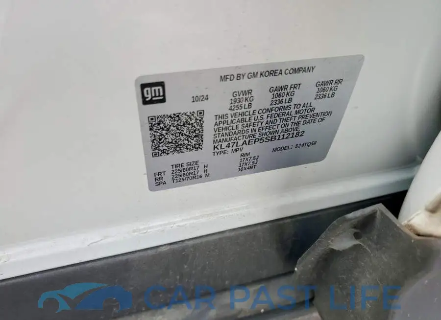 KL47LAEP5SB112182# 13