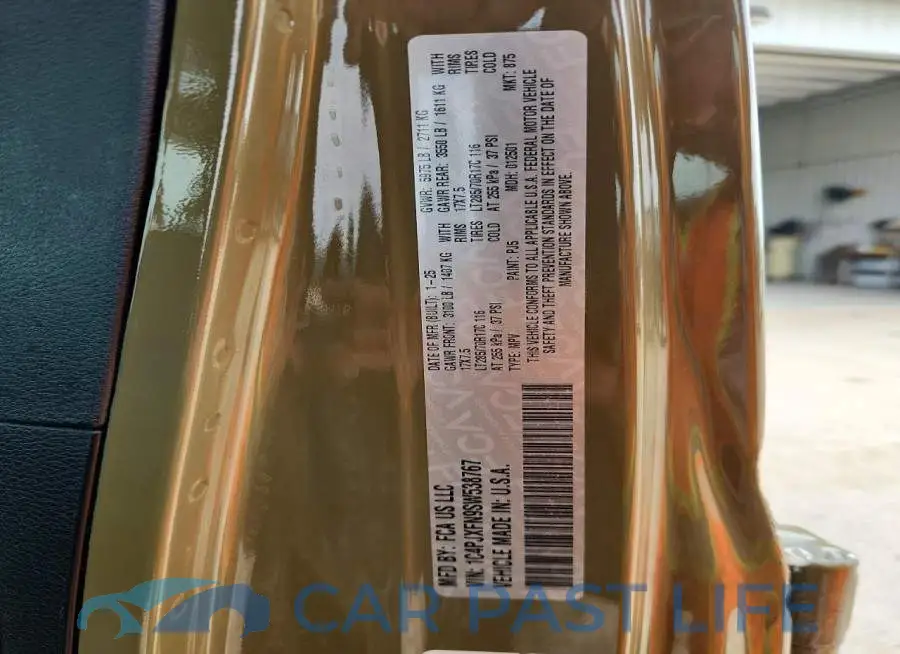 1C4PJXFN9SW538767# 13