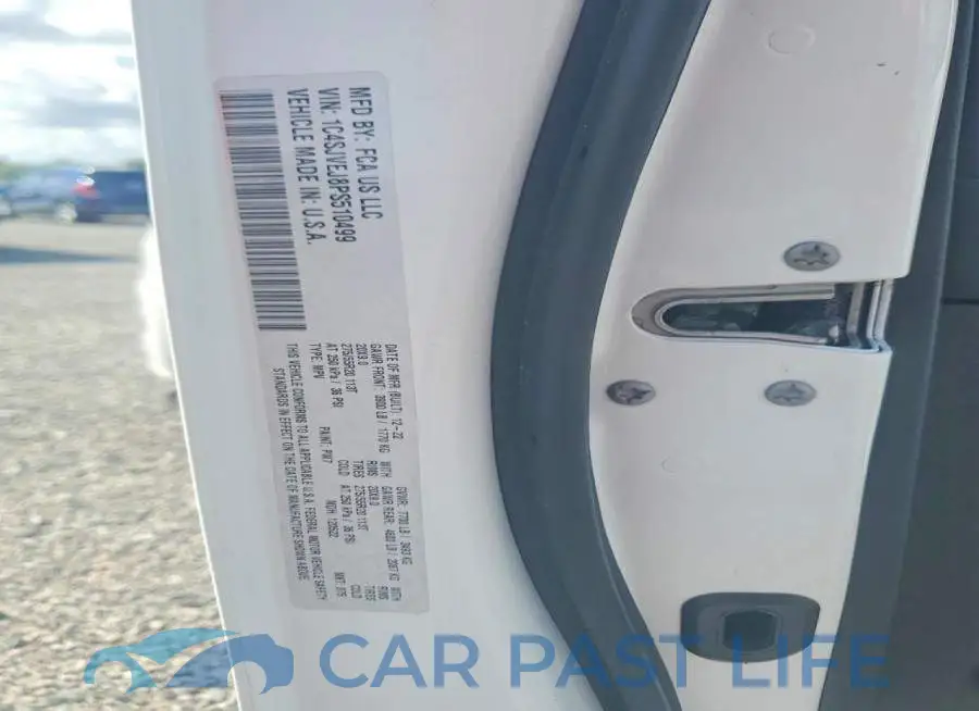 1C4SJVEJ8PS510499# 13